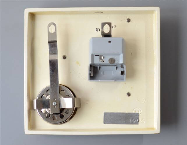 ドイツ製 Diehl モダンなグレー陶器のキッチンクロック 壁時計 ユンハンス 電池式 セラミック 壁掛け時計 アンティーク