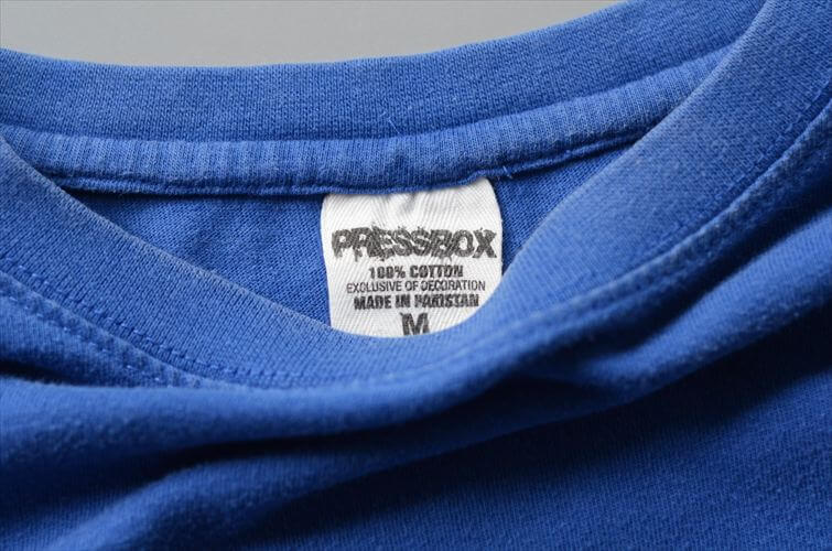 USA古着 KANSAS Univ JAYHAWKS カレッジ ロンT メンズM 長袖Tシャツ ブルー 大学 アメリカ古着