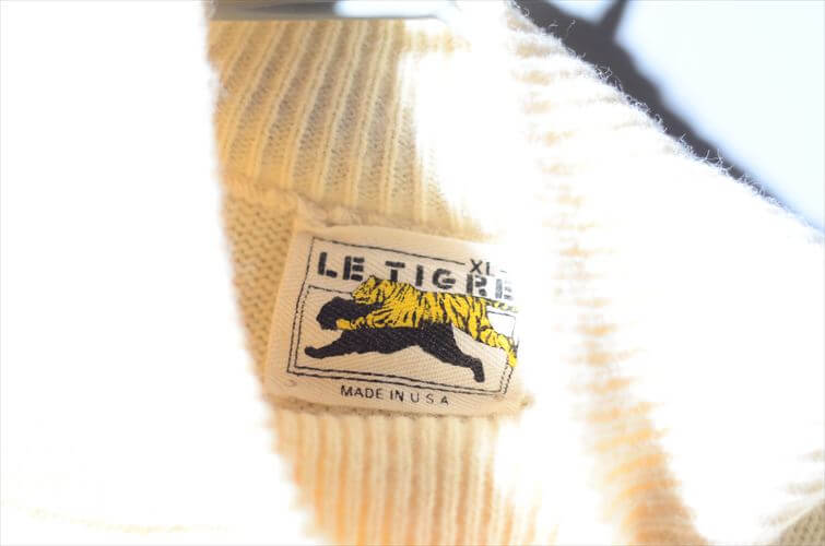 USA製 90年代 LeTigre ネイティブ柄ニット セーター サイズXL ルティグレ アメリカ古着 ヴィンテージ