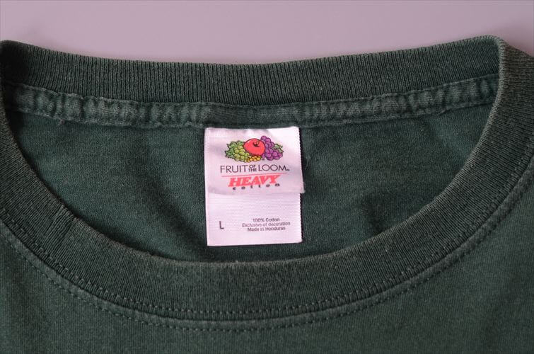 USA古着 Heineken ビッグロゴTシャツ sizeL メンズ グリーン ハイネケン アメリカ オールド古着
