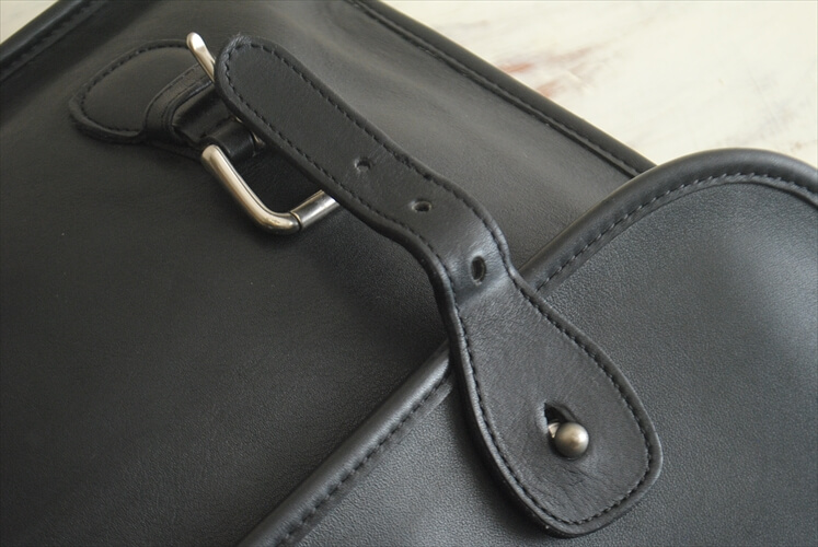 USA製 COACH コーチ 本革レザー ブリーフケース 2way ビジネスバッグ ブラック 黒色 メンズ オールドコーチ