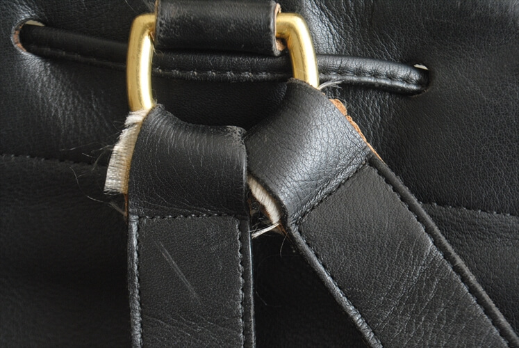 USA製 COACH オールドコーチ レザー リュック バックパック 本革 ブラック 黒色 メンズ コーチ レディース