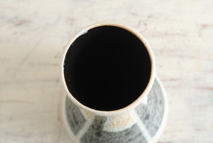 西ドイツ製 ヴィンテージ Fohr KERAMIK 陶器の花瓶 花器 一輪挿し ミッドセンチュリー期 フラワーベース アンティーク
