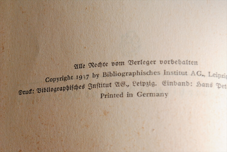 1930年代 ドイツの古い動物図鑑 洋書 祈祷書 ディスプレイ 古書 アンティークブック インテリア 撮影小物 什器