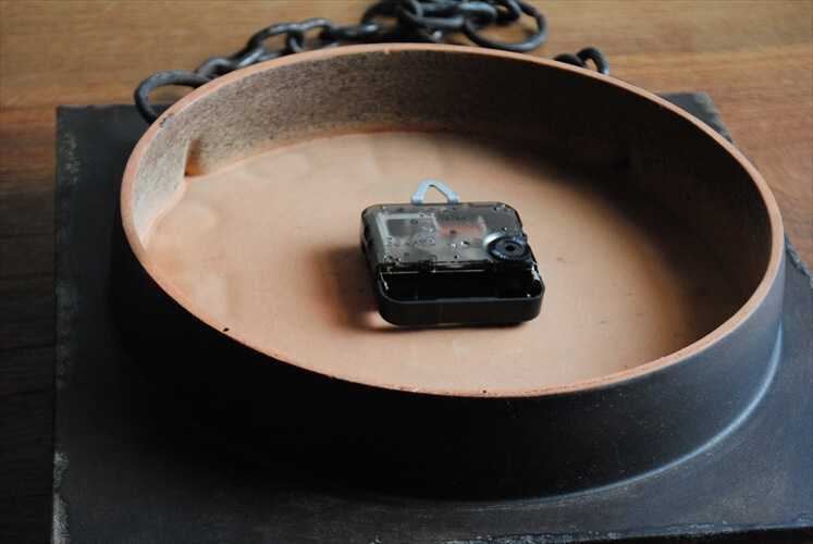 ドイツ製 Kienzle Boutique 陶器の吊り下げ壁時計 Fat Lava 新品クウォーツ交換済 電池式 壁掛け時計 クロック アンティーク