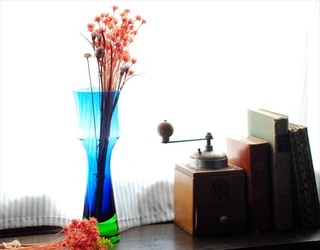 スウェーデン製 Aseda Bo Borgstrom ガラスの花瓶 B5/602 北欧 花器 一輪挿し フラワーベース アンティーク