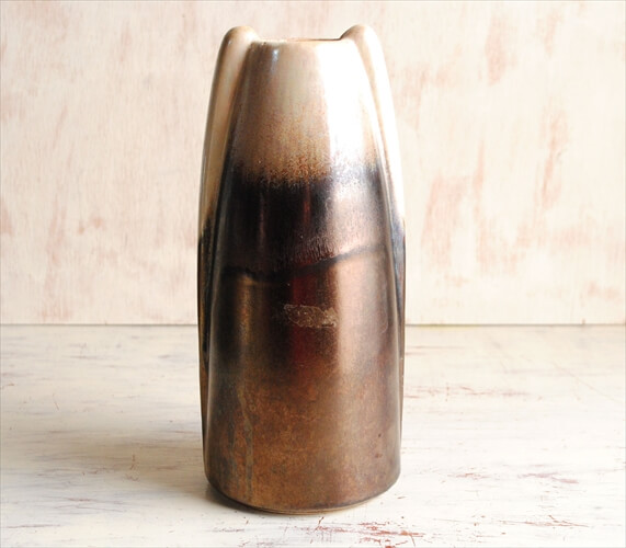 ドイツ製 ヴィンテージ for mano KERAMIK 陶器の花瓶 花器 一輪挿し ミッドセンチュリー期 フラワーベース アンティーク_230509