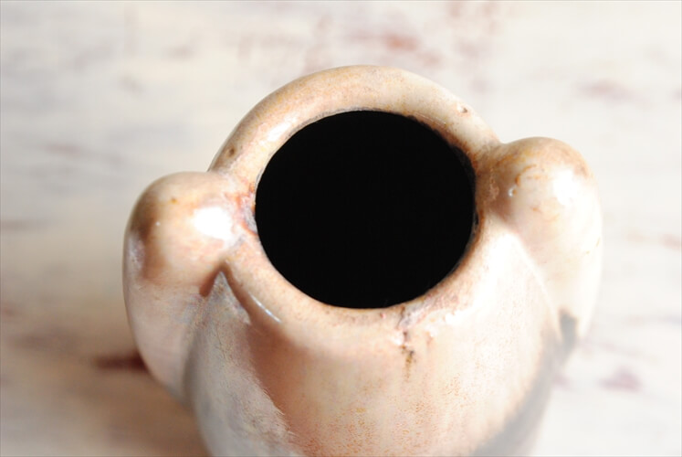 ドイツ製 ヴィンテージ for mano KERAMIK 陶器の花瓶 花器 一輪挿し ミッドセンチュリー期 フラワーベース アンティーク_230509