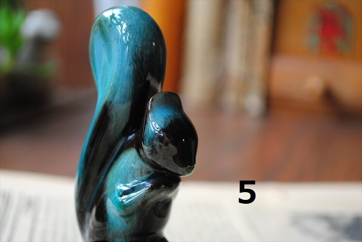 カナダ製 BLUE MOUNTAIN POTTERY 陶器 アニマル オブジェ 5種の中からお選びください イヌ ネコ リス 魚 シカ
