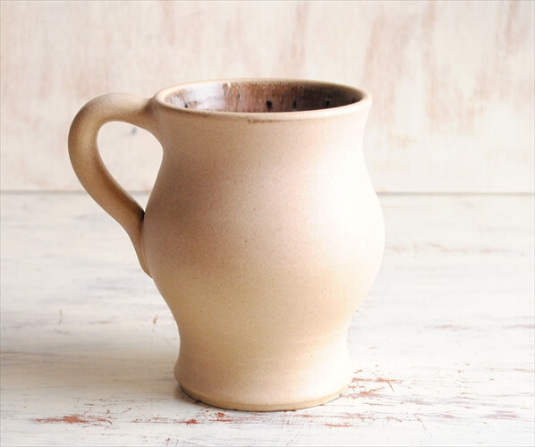 ドイツから ヴィンテージ 陶器の花瓶 花器 Art pottery フラワーポット 一輪挿し フラワーベース ミッドセンチュリー アンティーク_230802