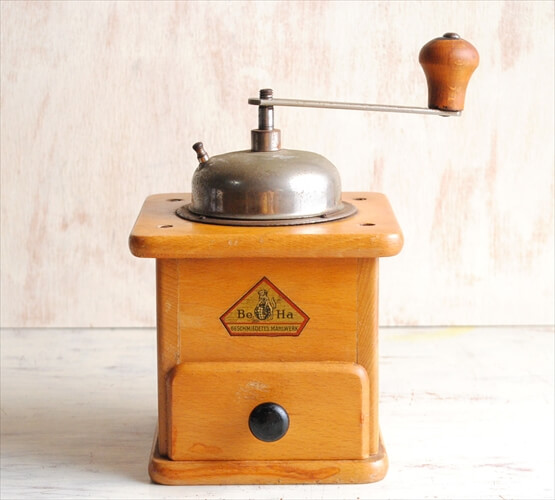 Coffee Mill アンティーク コーヒー ミル グラインダー 木材 | www