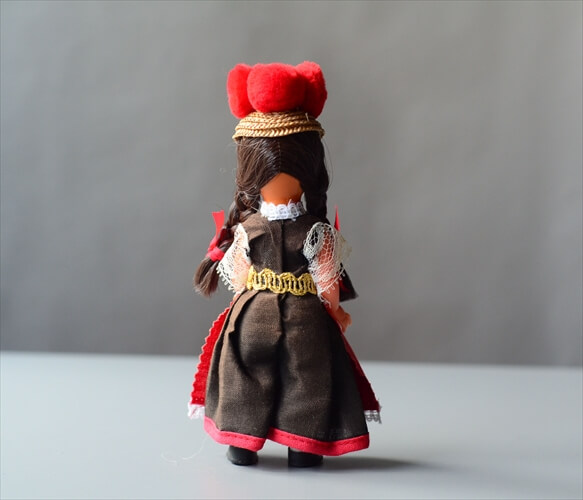 ドイツ製 Schneider Trachten スリープアイドール 民族衣装 人形 フィギュア シュナイダー ヴィンテージ アンティーク_240313
