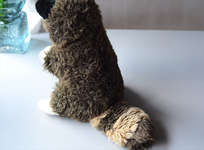 ドイツ製 Steiff Raggy アライグマ Raccoon dog シュタイフ ぬいぐるみ フィギュア アンティーク