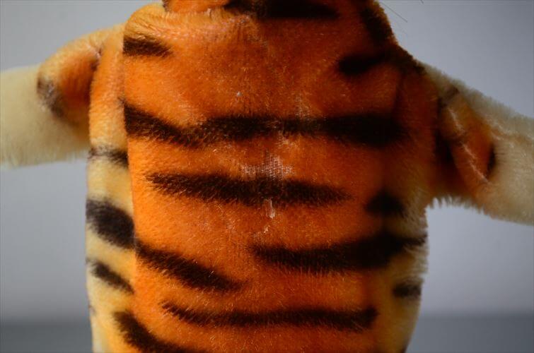 ドイツ製 Steiff ハンドパペット トラ シュタイフ Hand-Tiger ぬいぐるみ ドール フィギュア アンティーク ヴィンテージ_241009