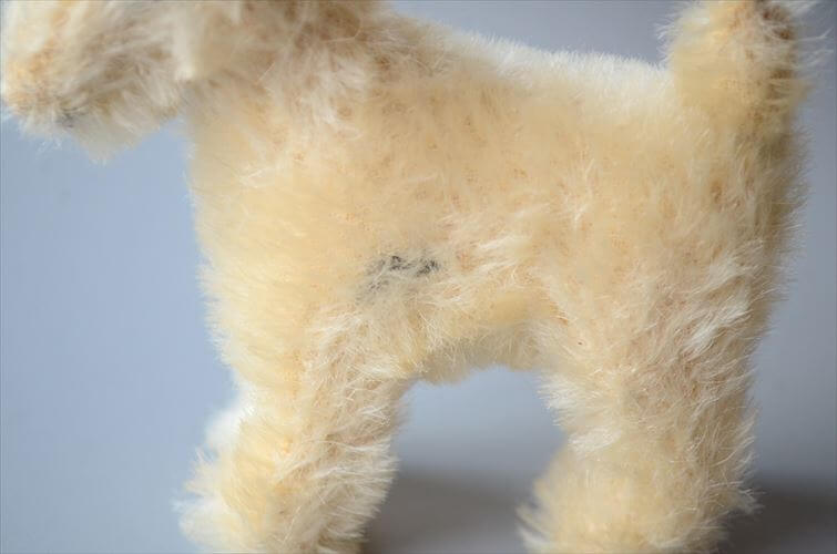 1949～75年 ドイツ製 Steiff 犬 シュタイフ Foxy Foxterrier フォックステリア ぬいぐるみ ドール フィギュア アンティーク ヴィンテージ_241107