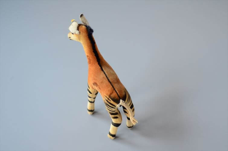 1960年代 ドイツ製 Steiff Okapi オカピ 14cm規格 シュタイフ ぬいぐるみ ドール フィギュア アンティーク ヴィンテージ