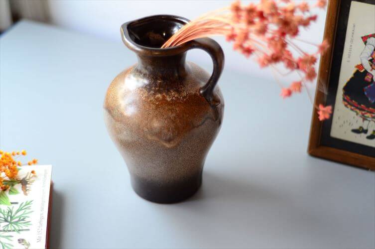 ドイツ製 ヴィンテージ Scheurich Fat Lava Vase 花瓶 花器 ファットラバー ミッドセンチュリー期 フラワーベース アンティーク