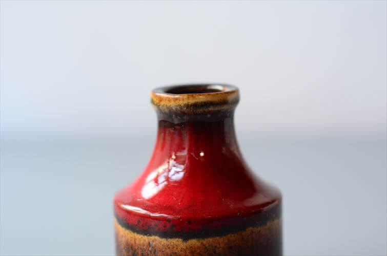 ドイツ製 ヴィンテージ Scheurich Fat Lava Vase 花瓶 花器 ファットラバー ミッドセンチュリー期 フラワーベース アンティーク