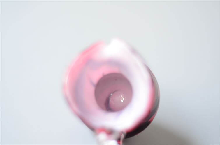イタリア ムラーノグラスを彷彿させるキレイなガラスのジャグ ピッチャー 花器 Italy Murano Style ヴィンテージ アンティーク