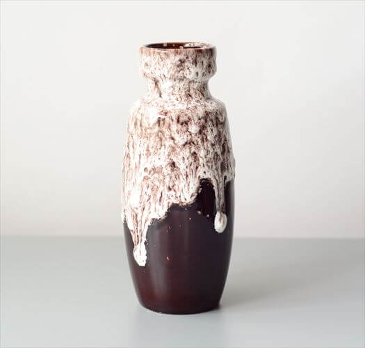 ドイツ製 ヴィンテージ Scheurich Fat Lava Vase 花瓶 花器 ファットラバー ミッドセンチュリー期 フラワーベース アンティーク_250424
