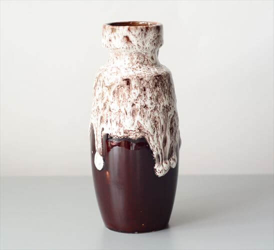 ドイツ製 ヴィンテージ Scheurich Fat Lava Vase 花瓶 花器 ファットラバー ミッドセンチュリー期 フラワーベース アンティーク_250424