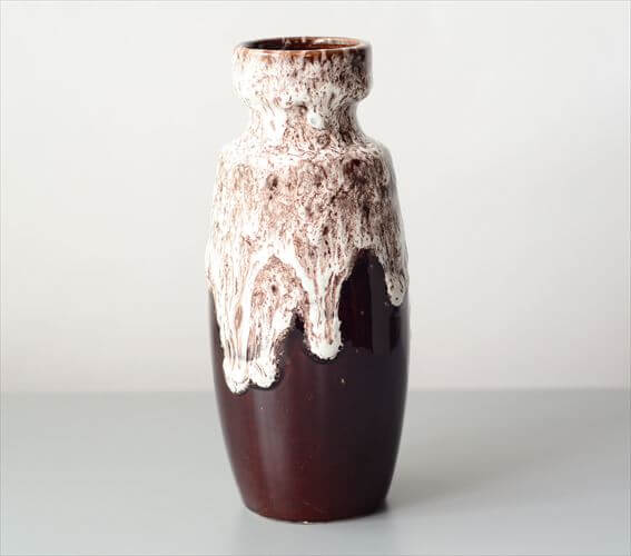 ドイツ製 ヴィンテージ Scheurich Fat Lava Vase 花瓶 花器 ファットラバー ミッドセンチュリー期 フラワーベース アンティーク_250424