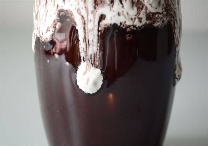 ドイツ製 ヴィンテージ Scheurich Fat Lava Vase 花瓶 花器 ファットラバー ミッドセンチュリー期 フラワーベース アンティーク_250424