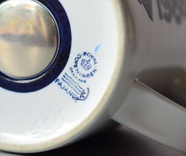 Royal Copenhagen Fajance Baca イヤーマグ カップ 1986年 Lサイズ ロイヤルコペンハーゲン 北欧 アンティーク