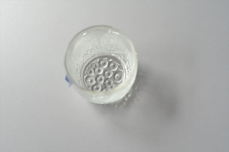 フィンランド製 ARABIA Pioni ショットグラス 30ml NUUTAJARVI アラビア ヌータヤルヴィ ピオニ ガラス 北欧 アンティーク