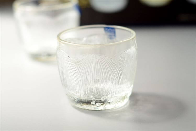 フィンランド製 ARABIA Pioni ショットグラス 30ml NUUTAJARVI アラビア ヌータヤルヴィ ピオニ ガラス 北欧 アンティーク