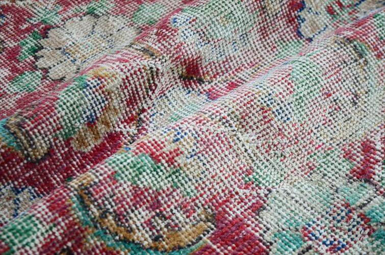 トルコ Isparta産 オールドキリム ラグ 180x80cm リビング アウトドア キャンプラグとしても 絨毯 カーペット ウール