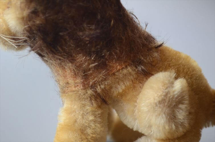 1956-76年代 ドイツ製 Steiff お座りライオン Leo Lion ぬいぐるみ シュタイフ ドール フィギュア アンティーク ヴィンテージ_250605