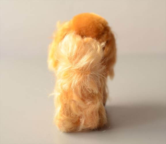 1953-76年代 ドイツ製 Steiff イヌ Pekinese Peky ぬいぐるみ シュタイフ ドール フィギュア アンティーク ヴィンテージ_250606