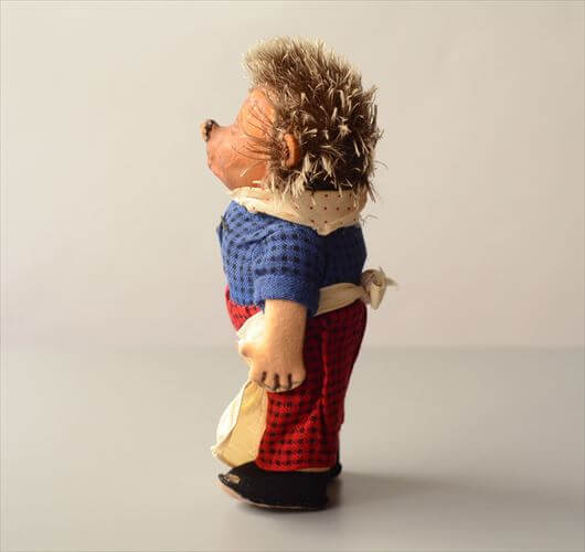 1952-99年代 ドイツ製 Steiff ハリネズミ Micki ぬいぐるみ シュタイフ ドール フィギュア アンティーク ヴィンテージ_250606