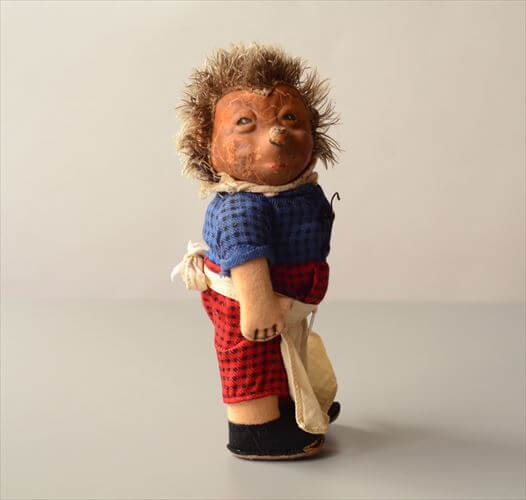 1952-99年代 ドイツ製 Steiff ハリネズミ Micki ぬいぐるみ シュタイフ ドール フィギュア アンティーク ヴィンテージ_250606
