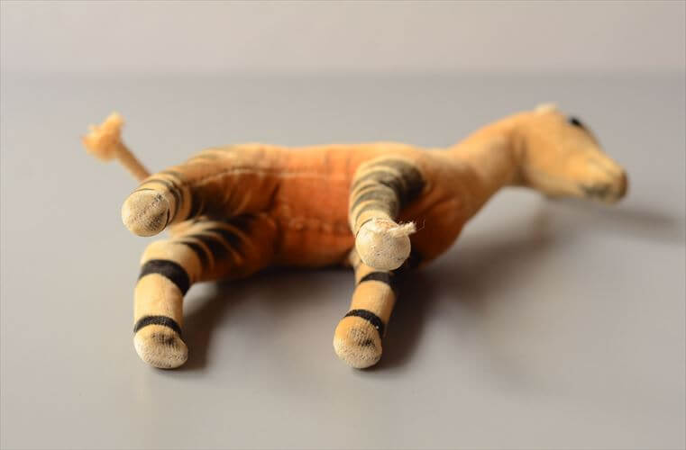 1958-70年代 ドイツ製 Steiff オカピ Okapi ぬいぐるみ シュタイフ ドール フィギュア アンティーク ヴィンテージ_250606