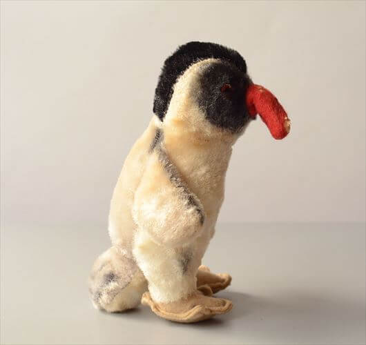 1956-75年代 ドイツ製 Steiff ペンギン Peggy Penguin ぬいぐるみ シュタイフ ドール フィギュア アンティーク ヴィンテージ_250606