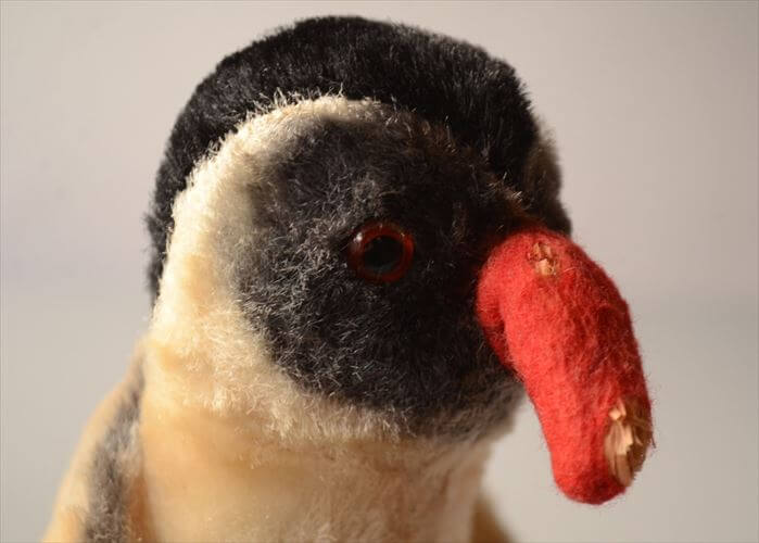 1956-75年代 ドイツ製 Steiff ペンギン Peggy Penguin ぬいぐるみ シュタイフ ドール フィギュア アンティーク ヴィンテージ_250606