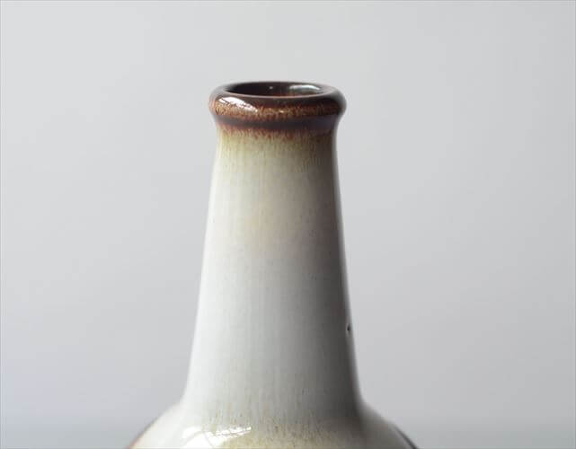 デンマーク製 SOHOLM 花瓶 Einar Johansen ホワイト 北欧雑貨 花器 スーホルム 一輪挿し フラワーベース アンティーク_250610
