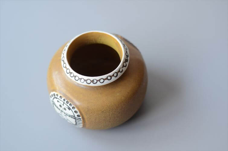 スウェーデン製 ヴィンテージ Lisa Larson Thalia 花瓶 Gustavsberg リサラーソン グスタフスベリ 北欧 花器