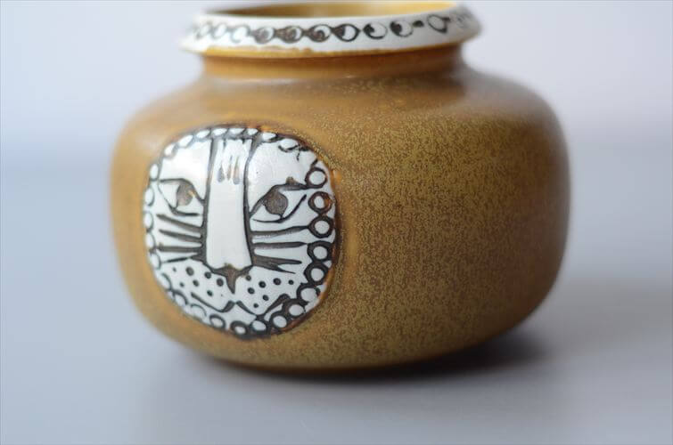 スウェーデン製 ヴィンテージ Lisa Larson Thalia 花瓶 Gustavsberg リサラーソン グスタフスベリ 北欧 花器