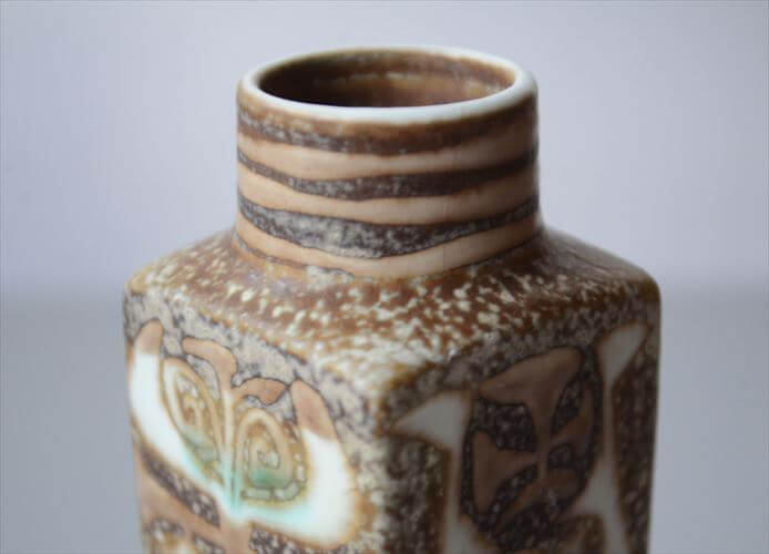 デンマーク製 Royal Copenhagen Baca ちいさな花瓶 721/3258 Nils Thorsson ロイコペ 北欧 花器 一輪挿し ヴィンテージ アンティーク_250901