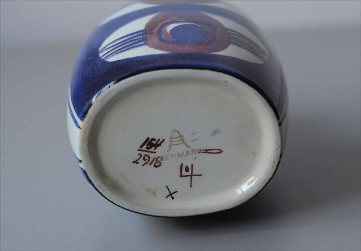 デンマーク製 Royal Copenhagen Tenera ビネガーボトル Inge-Lise Koefoed ロイコペ 北欧 花器 一輪挿し ヴィンテージ アンティーク_250901