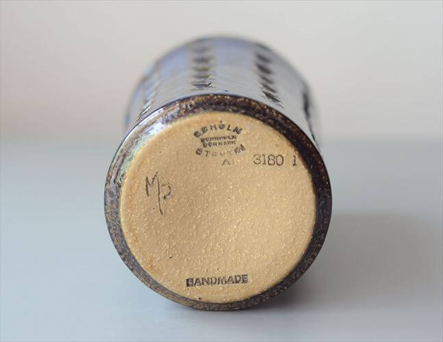 デンマーク製 SOHOLM 花瓶 Maria Philippi 北欧雑貨 花器 スーホルム 一輪挿し フラワーベース ヴィンテージ