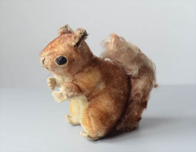 1959-1983年 ドイツ製 Steiff リス perri squirrel ぬいぐるみ シュタイフ ドール フィギュア アンティーク ヴィンテージ_251010