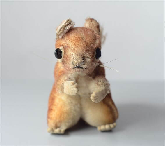 1959-1983年 ドイツ製 Steiff リス perri squirrel ぬいぐるみ シュタイフ ドール フィギュア アンティーク ヴィンテージ_251010