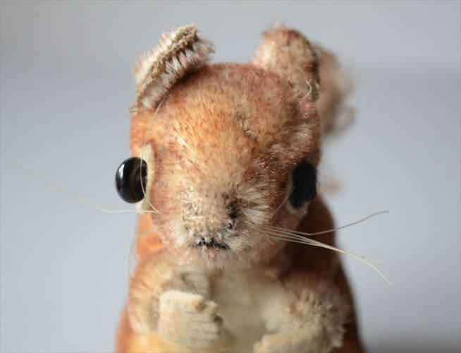 1959-1983年 ドイツ製 Steiff リス perri squirrel ぬいぐるみ シュタイフ ドール フィギュア アンティーク ヴィンテージ_251010