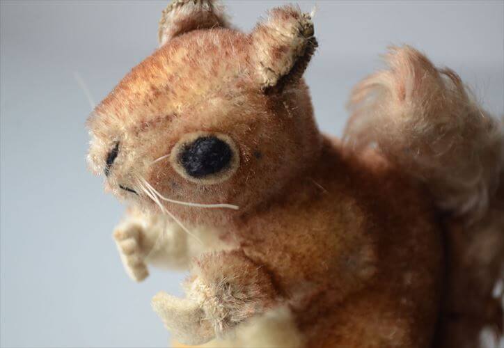 1959-1983年 ドイツ製 Steiff リス perri squirrel ぬいぐるみ シュタイフ ドール フィギュア アンティーク ヴィンテージ_251010