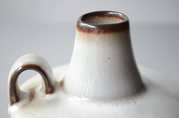 デンマーク製 SOHOLM Northern 陶器の花瓶 Maria Philippi 北欧花器 スーホルム 一輪挿し フラワーベース アンティーク ヴィンテージ_251112