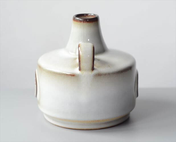 デンマーク製 SOHOLM Northern 陶器の花瓶 Maria Philippi 北欧花器 スーホルム 一輪挿し フラワーベース アンティーク ヴィンテージ_251112